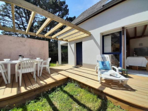 Maison cosy à Carnac - 3 pièces, Wifi, piscine chauffée, proche plage, commerces et parking inclus - FR-1-477-207